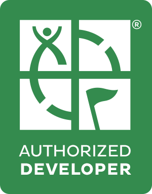 Autorized developer logo